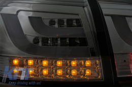 Taillights LED suitable for VW Golf 6 VI (2008-2013) Tube Light Bar Smoke Grey-image-6058851