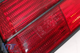 Taillights suitable for BMW 3 Series E36 Coupe Cabrio (12.1990-08.1999) Red White-image-6099553