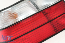 Taillights suitable for BMW 3 Series E36 Sedan (12.1990-1998) Red Clear-image-6085912