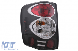 Taillights suitable for JEEP Grand Cherokee WJ (1999-05.2005) Black-image-6096522