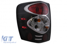 Taillights suitable for JEEP Grand Cherokee WJ (1999-05.2005) Black-image-6096531