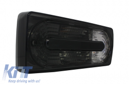 Taillights suitable for Mercedes G-Class W463 G55 Design (1989-2015) Black Smoke Edition-image-6024207