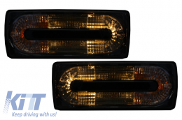 Taillights suitable for Mercedes G-Class W463 G55 Design (1989-2015) Black Smoke Edition-image-6024208