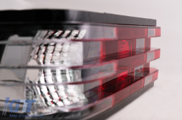 Taillights suitable for Mercedes W201 190 (12.1982-05.1993) Red White Clear-image-6096240