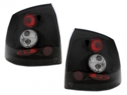 Taillights suitable for Opel Astra G Hatchback (1998-02.2004) Black - RO17B