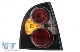 Taillights suitable for VW Passat 3BG (09.2000-03.2005) Black-image-6095465