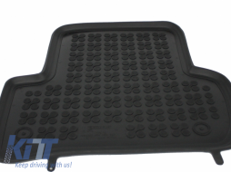 Tapis Sol Caoutchouc Pour Mercedes C-Class W204 07-14 Rubber Noir Sans Odeur--image-5999532