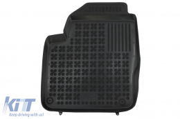 Tappetino Gomma Nero per Ford GALAXY I 95-06 Seat Alhambra I VW Sharan I 95-10--image-6069766