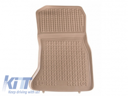 Tappetino in gomma beige per BMW Serie 5 F10 F11 10-13 Berlina Touring inodore-image-6018042