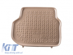 Tappetino in gomma beige per BMW Serie 5 F10 F11 10-13 Berlina Touring inodore-image-6018043