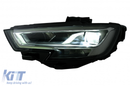 
Teljes LED első lámpa Audi A3 8V facelift előtti (2013-2016) modellekhez, Xenon dizájn, dinamikus Irányjelzők-image-6082468