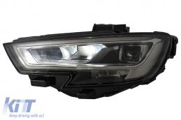 
Teljes LED első lámpa Audi A3 8V facelift előtti (2013-2016) modellekhez, Xenon dizájn, dinamikus Irányjelzők-image-6082470