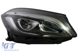 Teljes LED fényszórók Mercedes A-osztály W176 (2012-2018) csak halogénhez-image-6095008