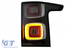 
Teljes LED hátsó lámpa Range Rover Vogue L405 (2013-2017) modellekhez, Facelift Kinézet, átlátszó-image-6082338