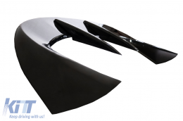 Tetto Spoiler Ala per BMW X1 SUV F48 Pre-LCI 06.2015-2019 Sport Nero lucido-image-6083532