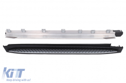 Trittbretter Kotflügelverbreiterungen Radkästen für Mercedes M-Klasse ML W164 2005-2011-image-6101755