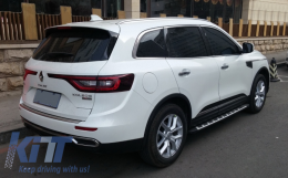 Trittbretter Seite Schritte für RENAULT Koleos II 16+ Rostfreier Stahl Aluminium-image-6042236