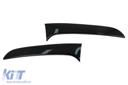 Tronco Finestra Retro Pinna Spoiler per BMW Serie 1 F20 F21 2011-2019 Nero lucido-image-6100618