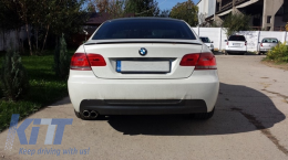 Trunk Boot Lid Spoiler suitable for BMW 3 Series E92 E93 (2006-2012) Coupe Cabrio M3 Design Carbon Film-image-6034134