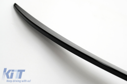 Trunk Boot Spoiler suitable for BMW 3 Series F30 (2011-2014) F30 LCI (2015-2019) Piano Black-image-6084978