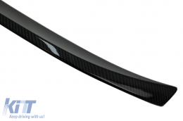 Trunk Boot Spoiler suitable for BMW 5 Series G30 (2017-Up) M Performance Design Carbon Look-image-6076024