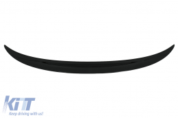 Trunk Boot Spoiler with Mirror Covers suitable for BMW X6 F16 (2015-2019) Sport Performance Design Piano Black-image-6081518