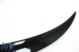 Trunk Boot Spoiler with Mirror Covers suitable for BMW X6 F16 (2015-2019) Sport Performance Design Piano Black-image-6081519