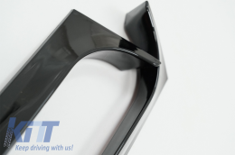 Trunk Rear Window Fin Spoiler suitable for VW Golf 6 GTI / R MK6 (2008-2012) Piano Black-image-6063003