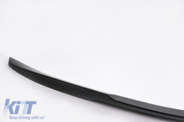 Trunk Spoiler suitable for BMW 4 Series Gran Coupe F36 (2014-2019) M4 Design Black-image-6101744