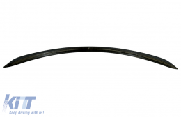 Trunk Spoiler suitable for Mercedes E-Class W213 Sedan (2016-up) Piano Black-image-6083085