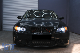 U-LED 3D Scheinwerfer Xenon für BMW 3 E90 Limo E91 Touring 03.05-08.08 LHD Schwarz-image-6104618