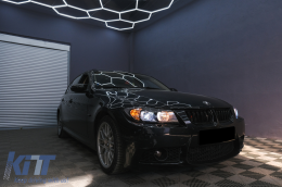 U-LED 3D Scheinwerfer Xenon für BMW 3 E90 Limo E91 Touring 03.05-08.08 LHD Schwarz-image-6104621