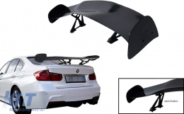 Universale Regolabile Ala spoiler bagagliaio GT Design vero carbonio-image-6104505