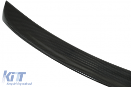 Universel Ajustable Aileron Coffre Aile Tuning GT Look Réal Carbone Fibre 142 cm-image-6070304