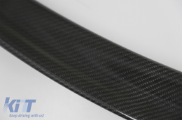 Universel Ajustable Aileron Coffre Aile Tuning GT Look Réal Carbone Fibre 142 cm-image-6070305