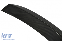 Universel Ajustable Aileron Coffre Aile Tuning GT Look Réal Carbone Fibre 142 cm-image-6070307