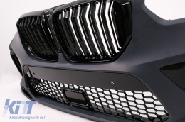 Upgrade-Bodykit für BMW X5 E70 2007-2013 Umrüstung auf Stoßstange im X5M 2024-Design-image-6106158