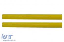 Комплект V-образна скоба Орнаменти Решетка Вложки Облицовка подходяща за BMW 1 2 3 4 5 6 7 Серия Жълто-image-6095489