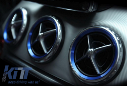 Ventilazione telaio Amg Blue per Mercedes Classe A W176 W246 CLA GLA C117 X156--image-6037845