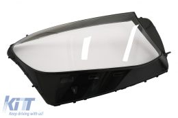 Verres lentille de phares pour Mercedes GLC X253 C253 2015-2018 optique verre clair-image-6098367