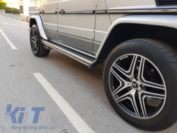 Странични стикери Vinyl Матово черно подходящ за MERCEDES G-class W463 (1989-2017)-image-6033776