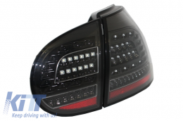 Volle LED Rücklichter für VW Golf V 5 Linkslenker 04-09 Schwarz Urban Style--image-6021611