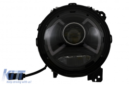 Volle LED Scheinwerfer für Jeep Wrangler IV JL JLU 2018+ Lichtleiste-image-6068755