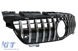 Vorderseite & Unteres Gitter für Mercedes SLK R172 11-15 GT-R Panamericana Look Chrom-image-6068665