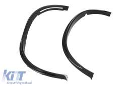 Wheel Arches Fender Flares suitable for BMW X6 F16 (2015-2020) M-Design M-Sport Piano Black-image-6084637