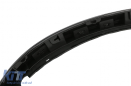 Wheel Arches Fender Flares suitable for BMW X6 F16 (2015-2020) M-Design M-Sport Piano Black-image-6084641