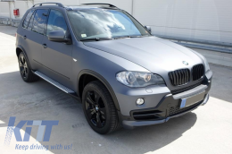 Wheel Arches Fender Flares with Running Boards Side Steps suitable for BMW X5 E70 (2007-2013) M-Design-image-6080918