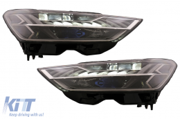 Wide Kit carrozzeria per Audi A7 4G Facelift 15-17 Paraurti Parafanghi Cofano Fari LED-image-6107526