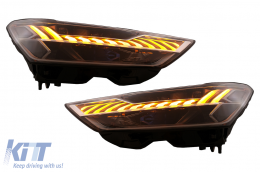 Wide Kit carrozzeria per Audi A7 4G Facelift 15-17 Paraurti Parafanghi Cofano Fari LED-image-6107528