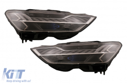 Wide Kit carrozzeria per Audi A7 4G Facelift 15-17 Paraurti Parafanghi Cofano Fari LED-image-6107532